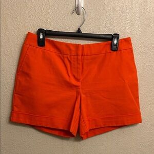 Apt. 9 Women Vibrant Cotton Orange Shorts Size 4